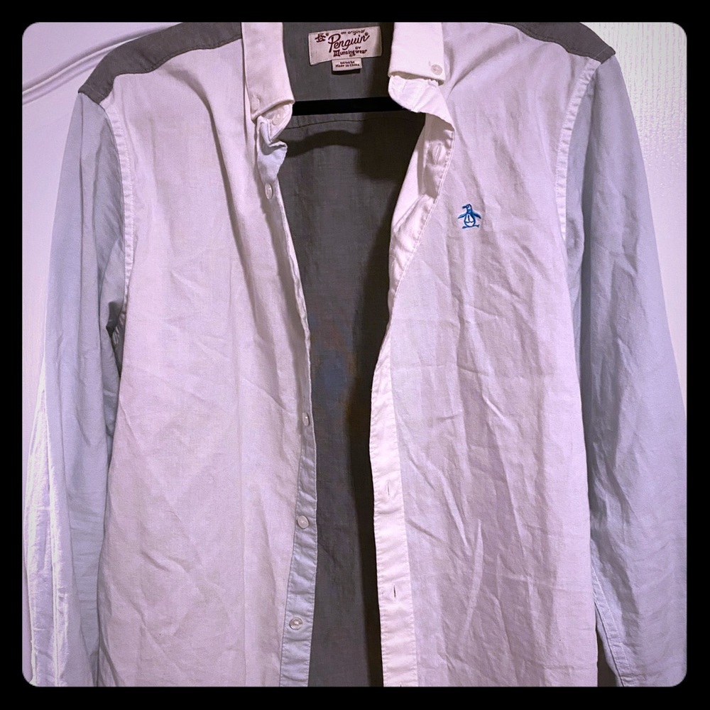 Two Men’s button up shirts